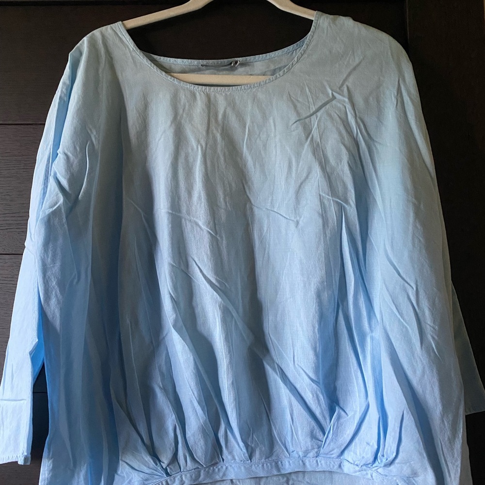 COS blouse flowy